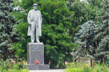 Lenin anıt Skadovsk şehir içinde