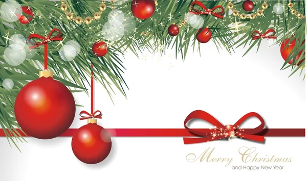 美しい高貴なクリスマスっぽい背景 — ストックベクタ