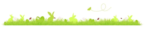 Funny easter background — Stock Vector