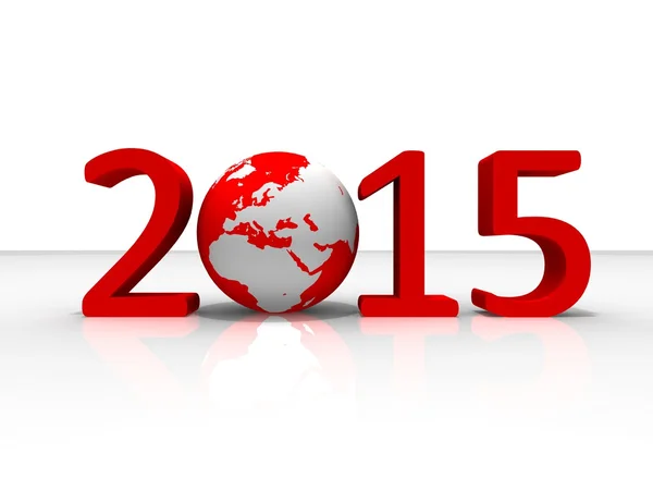 Nuevo año 2015 — Foto de Stock