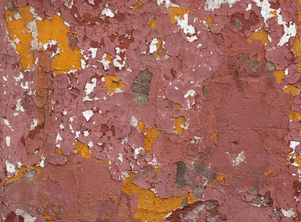 Tekstura ściany pokryte różowy stiuk — Zdjęcie stockowe