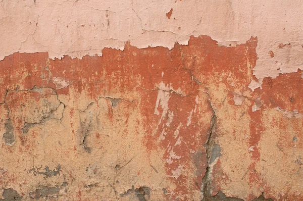 Texture du mur recouvert de stuc rose — Photo