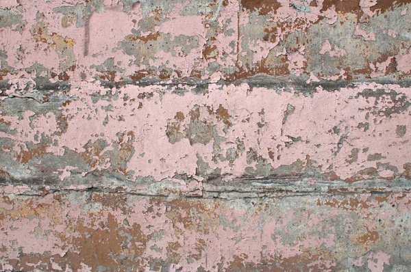 Текстура стены покрыта розовой штукатуркой — стоковое фото