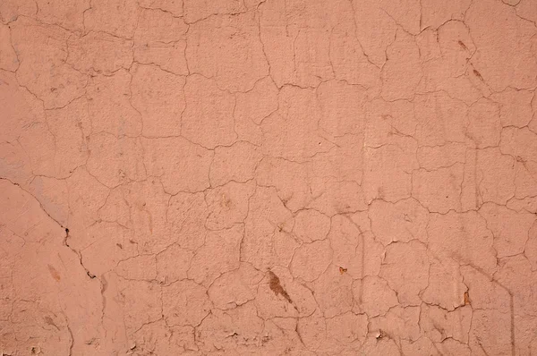 Textura de la pared cubierta de estuco rosa — Foto de Stock