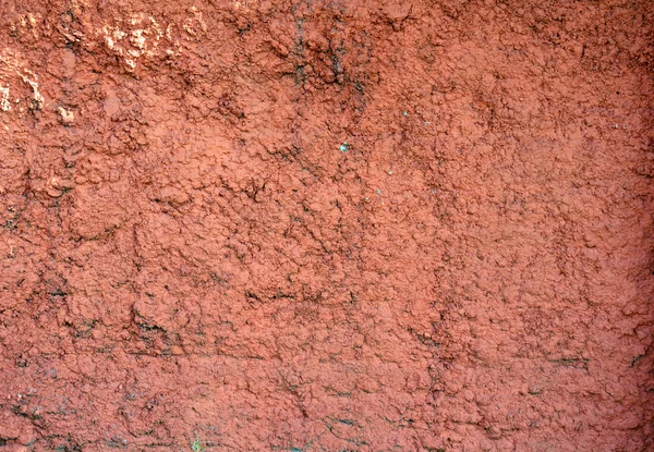 Textura de pared vieja cubierta con estuco rosa — Foto de Stock