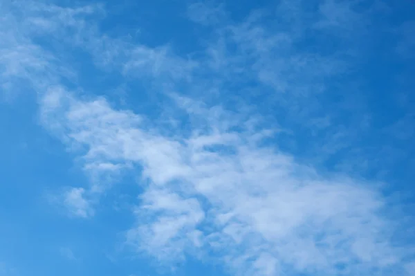 Texture of blue sky with clouds — Stock Photo, Image