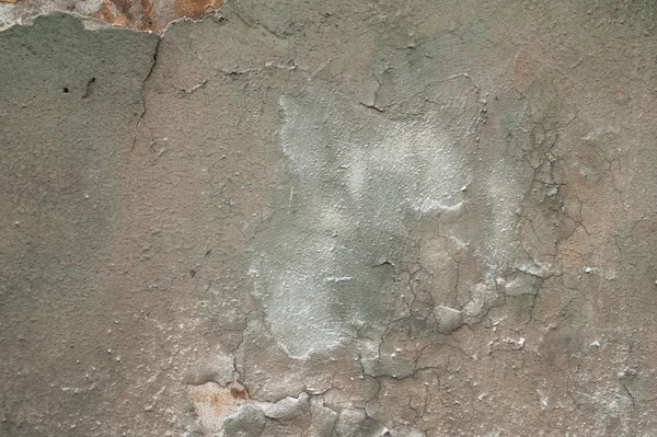 Textura de pared vieja cubierta con estuco gris — Foto de Stock