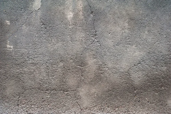 Textura de pared vieja cubierta con estuco gris — Foto de Stock