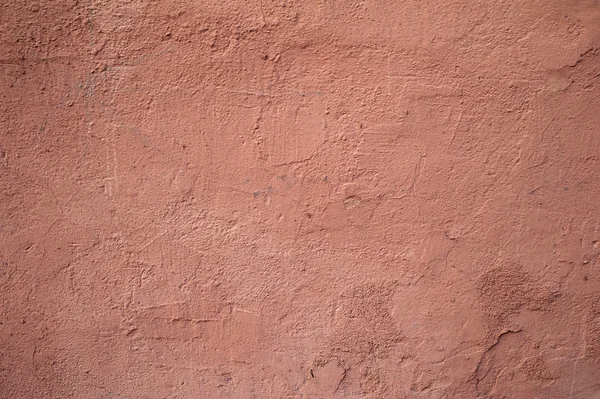 Textura de pared vieja cubierta con estuco rosa — Foto de Stock