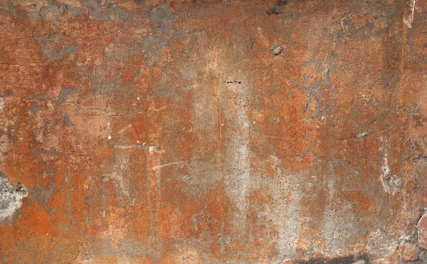 Textura de pared vieja cubierta con estuco marrón — Foto de Stock