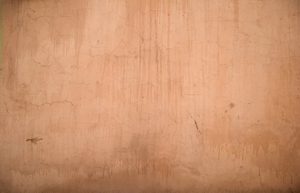 Texture of old wall covered with pink stucco — Stock Photo, Image