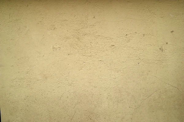 Doku duvar eski sarı sıva ile kaplı — Stok fotoğraf