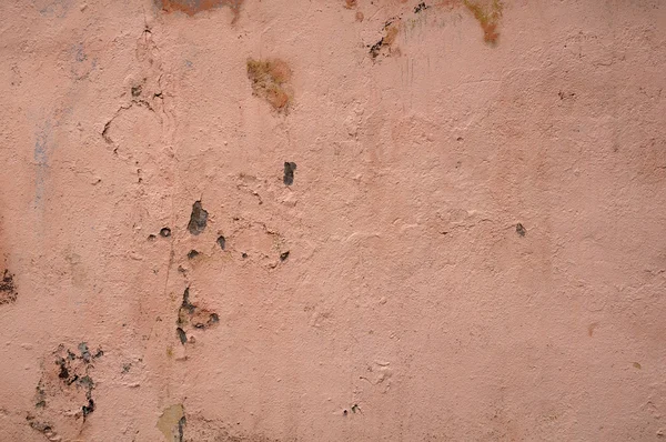 Textura de pared vieja cubierta con estuco rosa —  Fotos de Stock