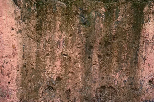 Textura de pared vieja cubierta con estuco rosa —  Fotos de Stock