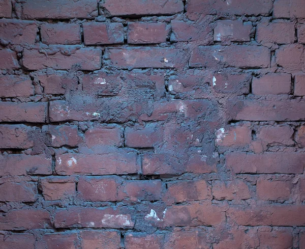 Textura de la vieja pared de ladrillo rojo — Foto de Stock