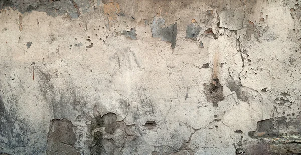 Textur der alten Mauer mit grauem Stuck überzogen — Stockfoto