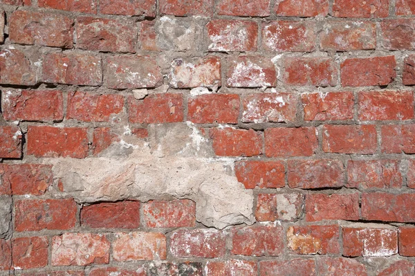 Texture of old wall covered with pink stucco — Stock Photo, Image