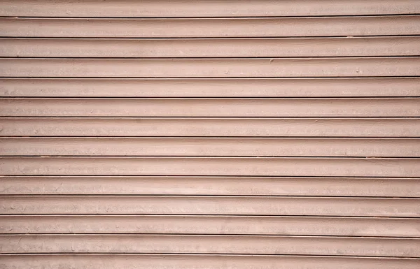 Struktur der Fensterläden aus Holz, braun lackiert — Stockfoto
