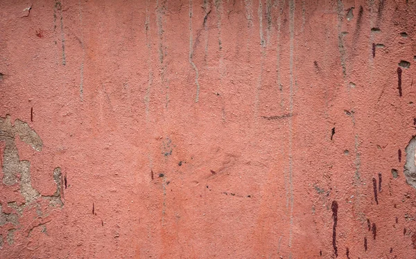 Textura de pared vieja cubierta con estuco marrón — Foto de Stock