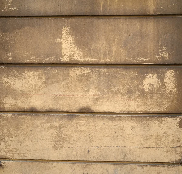 Texture of old wall covered with yellow stucco — Stock Photo, Image