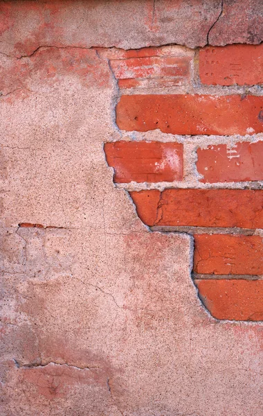 Texture of old wall covered with gray stucco — Stock Photo, Image