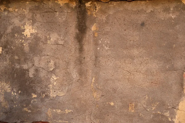 Textura de pared vieja cubierta con estuco gris — Foto de Stock