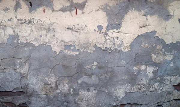 Textura de pared vieja cubierta con estuco amarillo —  Fotos de Stock
