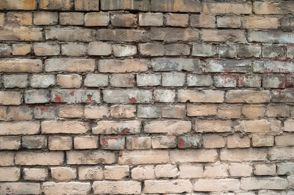 Текстура старой серой кирпичной стены — стоковое фото