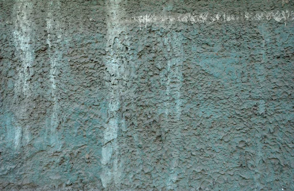 Textury staré zdi pokryté zeleným štuk — Stock fotografie