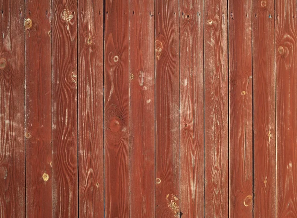 Texture of old red fence — Stock Photo, Image