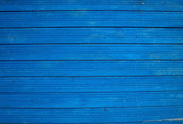 Текстура старого синего забора — стоковое фото