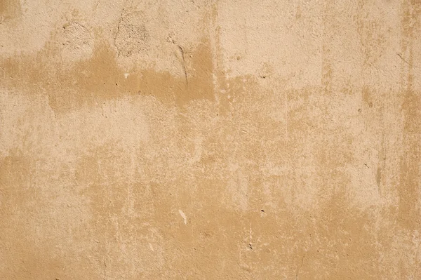 Textura de pared vieja cubierta con estuco marrón — Foto de Stock