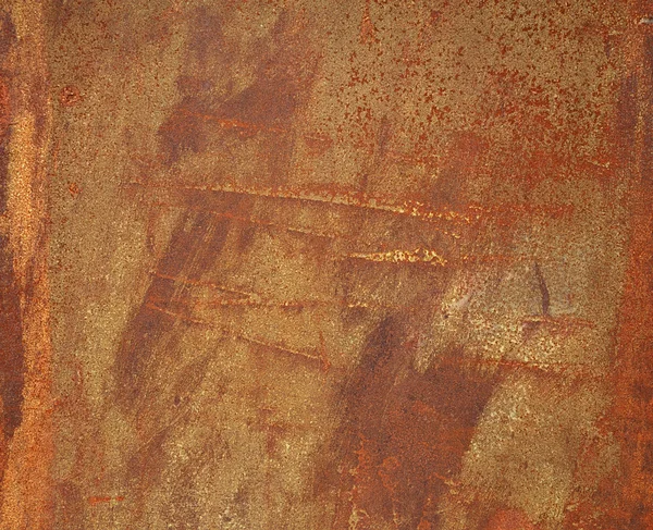 Текстура ржавой металлической стены — стоковое фото