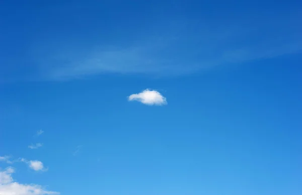 Texture of blue sky with  clouds — Stock Photo, Image