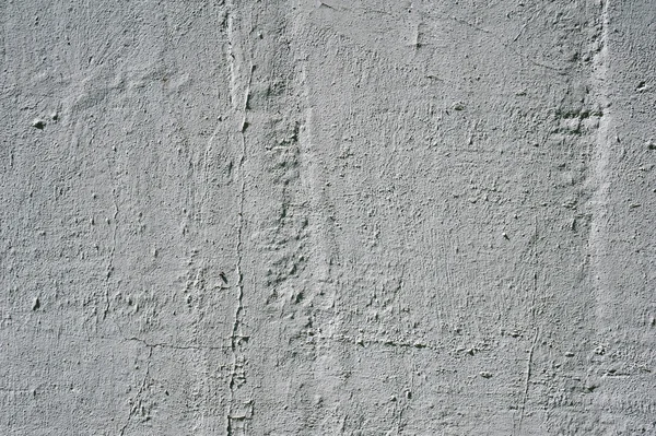 Textura de pared vieja cubierta con estuco gris —  Fotos de Stock