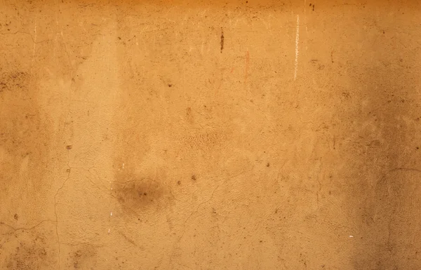 Texture di vecchia parete ricoperta di stucco marrone — Foto Stock