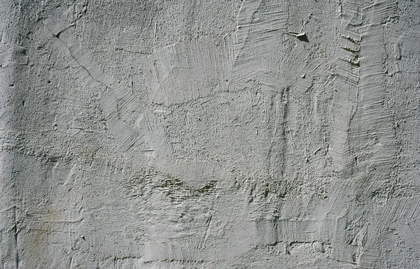 Texture of old wall covered with gray stucco — Stock Photo, Image