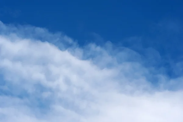 Textura do céu azul com nuvens — Fotografia de Stock