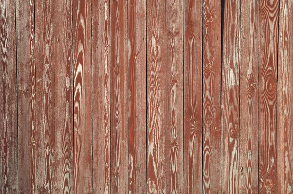 Texture of old red fence — Stock Photo, Image