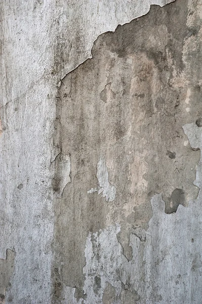 Textura de pared vieja cubierta con estuco gris — Foto de Stock