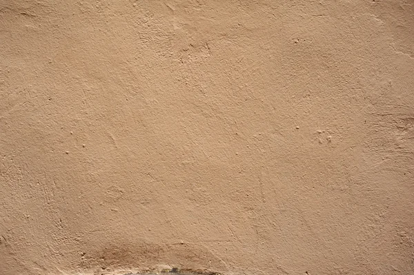 Texture of old wall covered with brown stucco — Stock Photo, Image