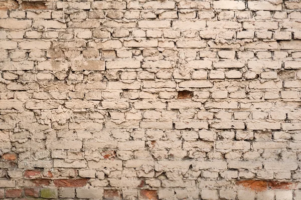 Textur der alten roten Backsteinmauer — Stockfoto