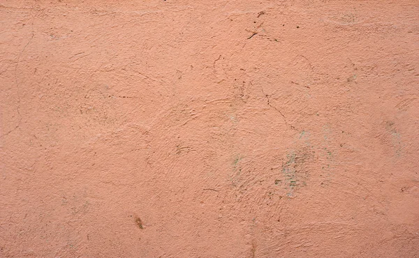 Texture di vecchia parete ricoperta di stucco rosa — Foto Stock