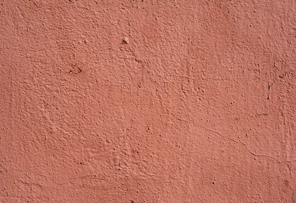 Textuur van oude muur bedekt met roze stucwerk — Stockfoto