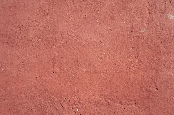 Textuur van oude muur bedekt met roze stucwerk — Stockfoto