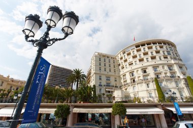 Monte-Carlo, Monaco, 25.09.2008: Casino Monte-Carlo, Hotel de Paris, square, viewpoint
