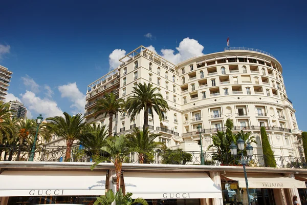 Monte-Carlo, Monaco, 25.09.2008: Hotel de Paris, Casino Monte-Carlo, shopping gallery — 스톡 사진