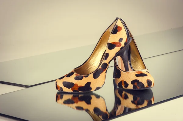 Mode vrouw schoenen — Stockfoto