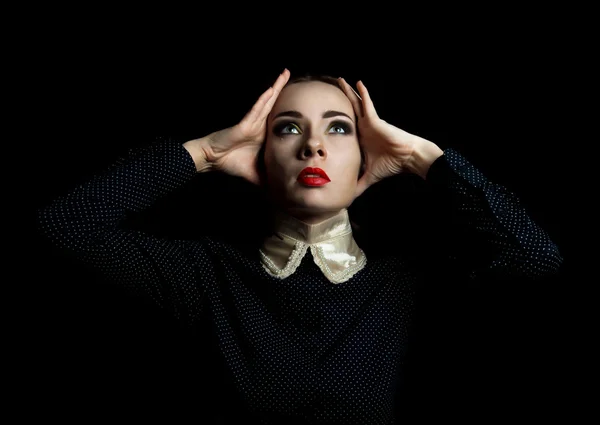Women, headache — Stock Photo, Image