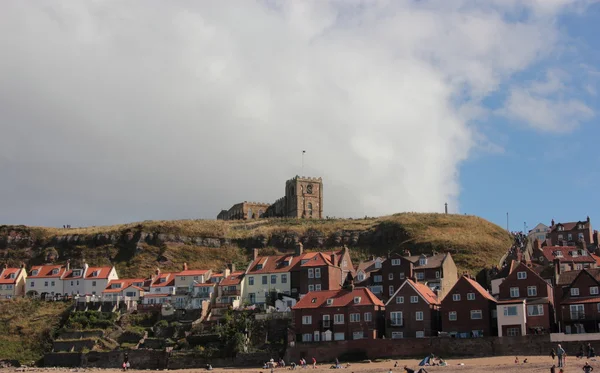 St Mary 's Church Whitby Yorkshire England — стоковое фото